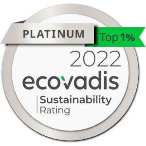 osiągnięcia żabka group - nagroda EcoVadis 2022 platinum